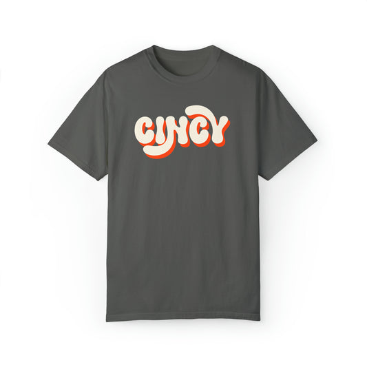 Cincy Comfort Colors, Cincinnati Bengals Vintage Look Tshirt