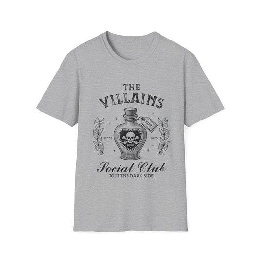 Villain Social Club Tshirt, Halloween Spooky Season Shirt, Bookish Gifts