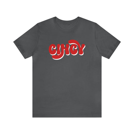 Cincy Vintage Style Tshirt, Retro Vibes Cincinnati Shirt