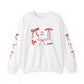 Very Merry Coquette Christmas Bow Crewneck Sweatshirt, Holiday Sweatshirt, Christmas Jumper, Xmas Pullover, Festive Sweater, Winter Apparel