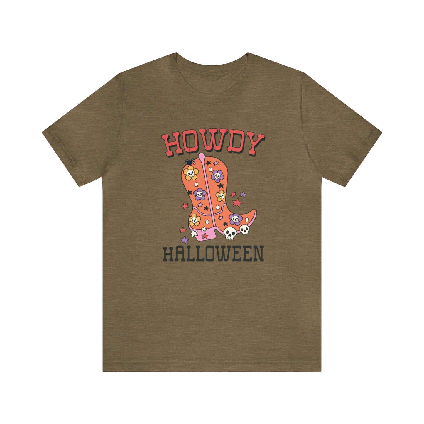 Howdy Halloween Tee | Western Style Spooky Season Shirt