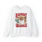 Howdy Christmas Crewneck, Western Retro Santa Christmas sweatshirt