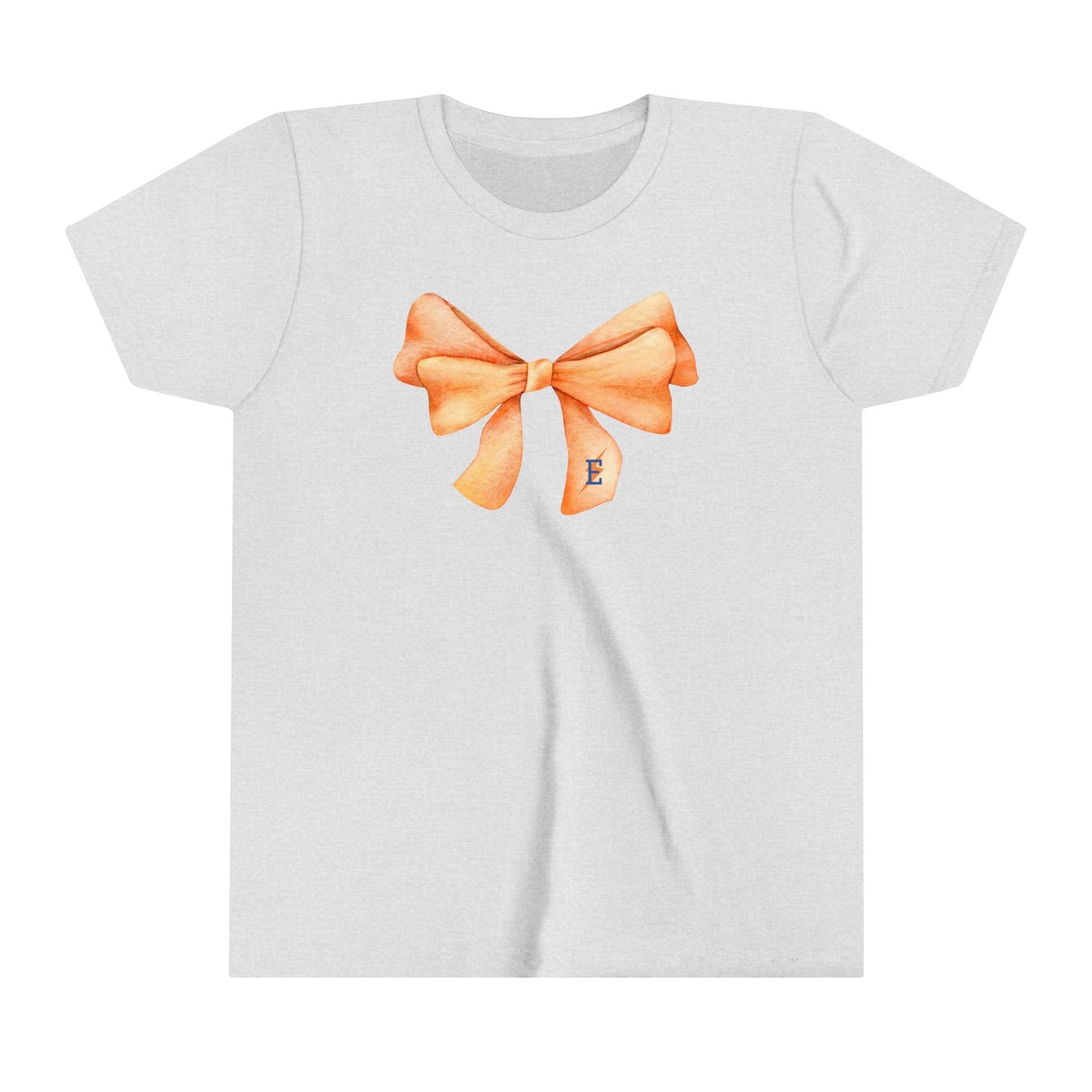 Edison Chargers Bow Youth Tshirt | Edison Logo Bow