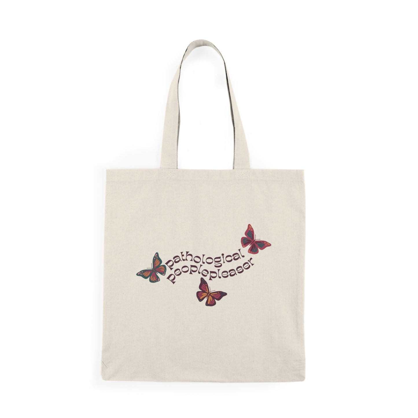 Pathological People Pleaser, You're Losing Me Inspired Natural Tote Bag