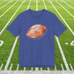 We are the Chargers Watercolor Football Tee | Simple Minimalist Gameday Tshirt