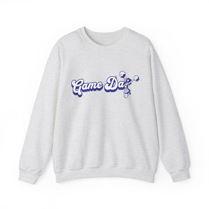 Retro Sports Game Day Sweatshirt, Vintage Inspired Cheerleader Pullover