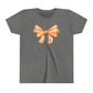 Edison Chargers Bow Youth Tshirt | Edison Logo Bow