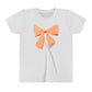 Edison Chargers Bow YOUTH T-Shirt | Script Edison Bow