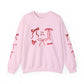Very Merry Coquette Christmas Bow Crewneck Sweatshirt, Holiday Sweatshirt, Christmas Jumper, Xmas Pullover, Festive Sweater, Winter Apparel