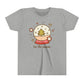 Retro Christmas Youth Tee | Groovy Snowglobe Winter Shirt For Kids