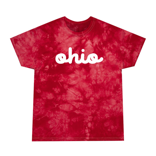 Script Ohio Tie-Dye T-Shirt | Ohio Game Day Tee
