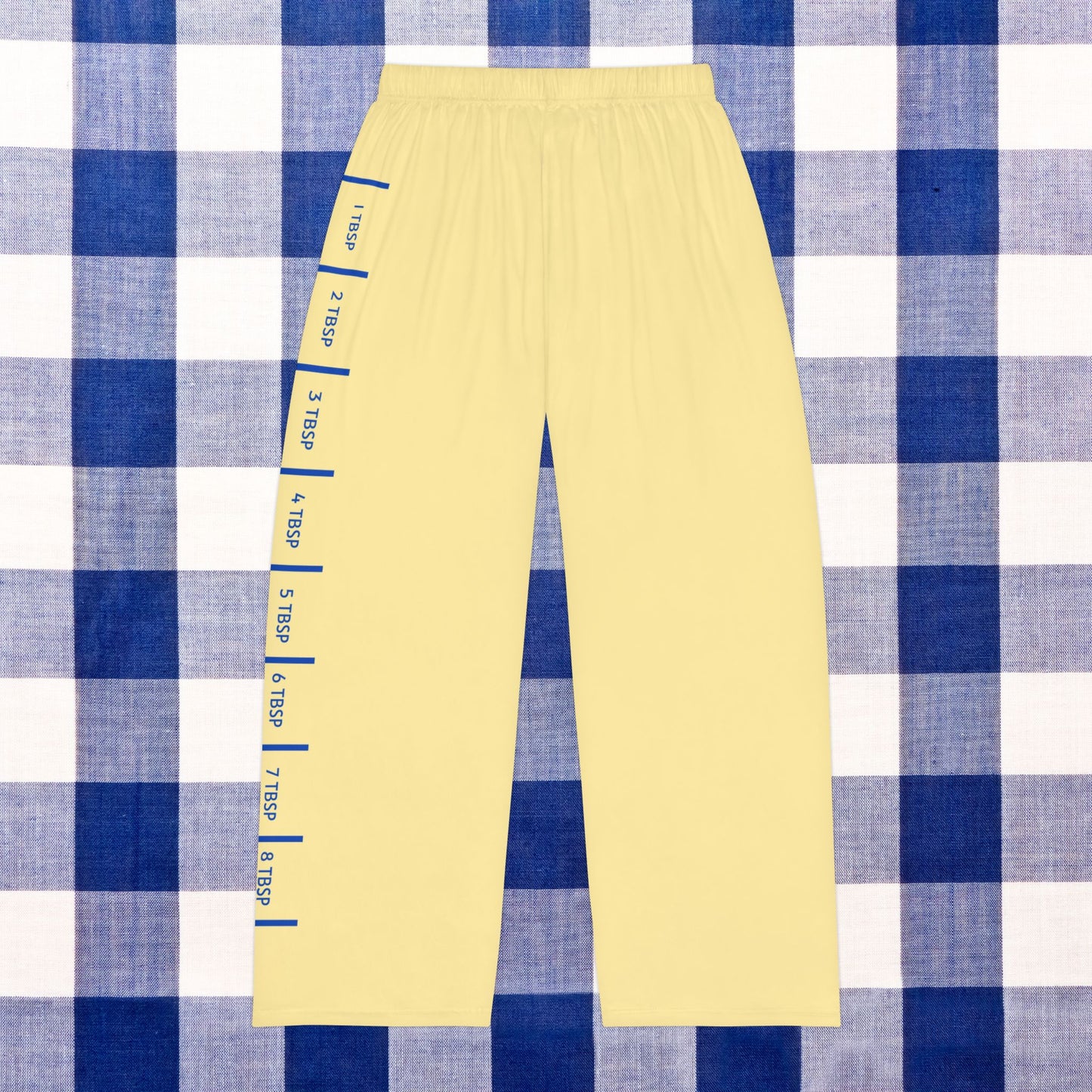 Funny Butter Men's Pajama Pants, Comfy Lounge Sleepwear, Novelty PJ Bottoms, Gift for Him, Unique Loungewear for Foodies