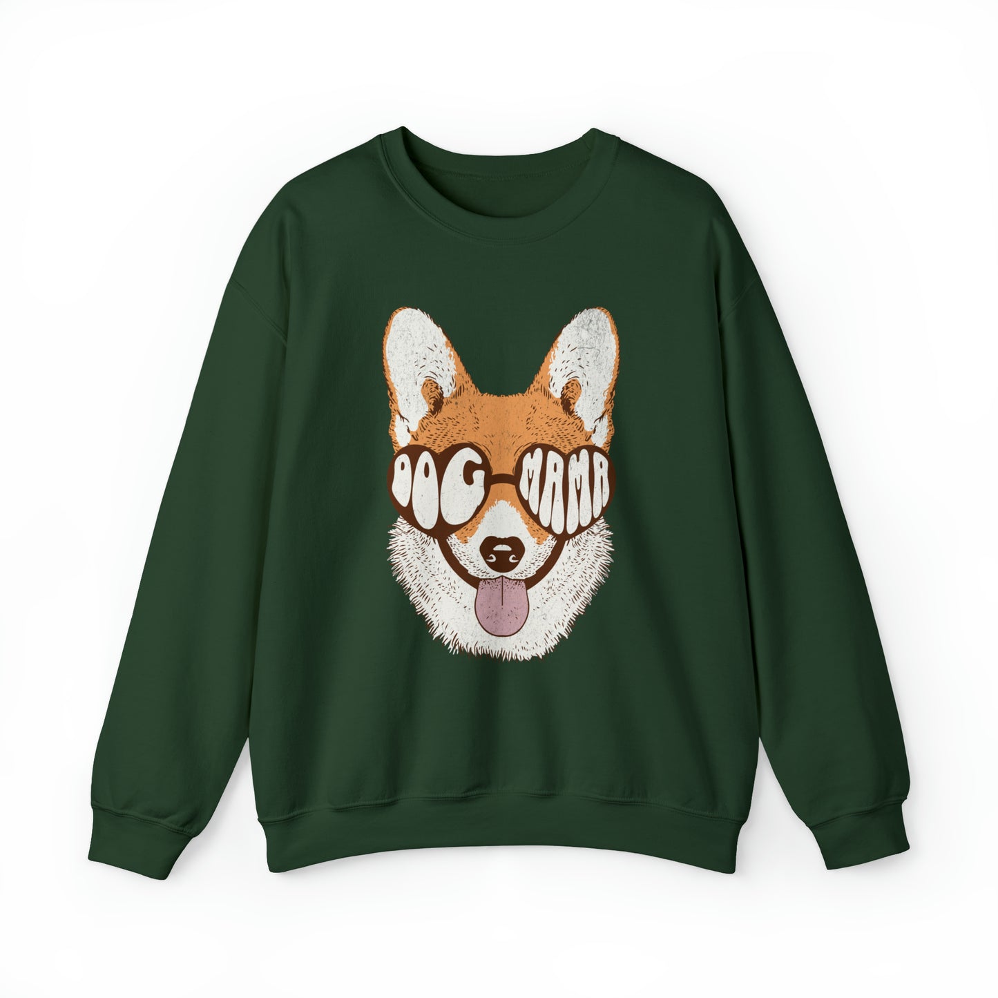 Dog Mama Sweatshirt | Corgi Mom Crewneck, Gift for Dog Lovers