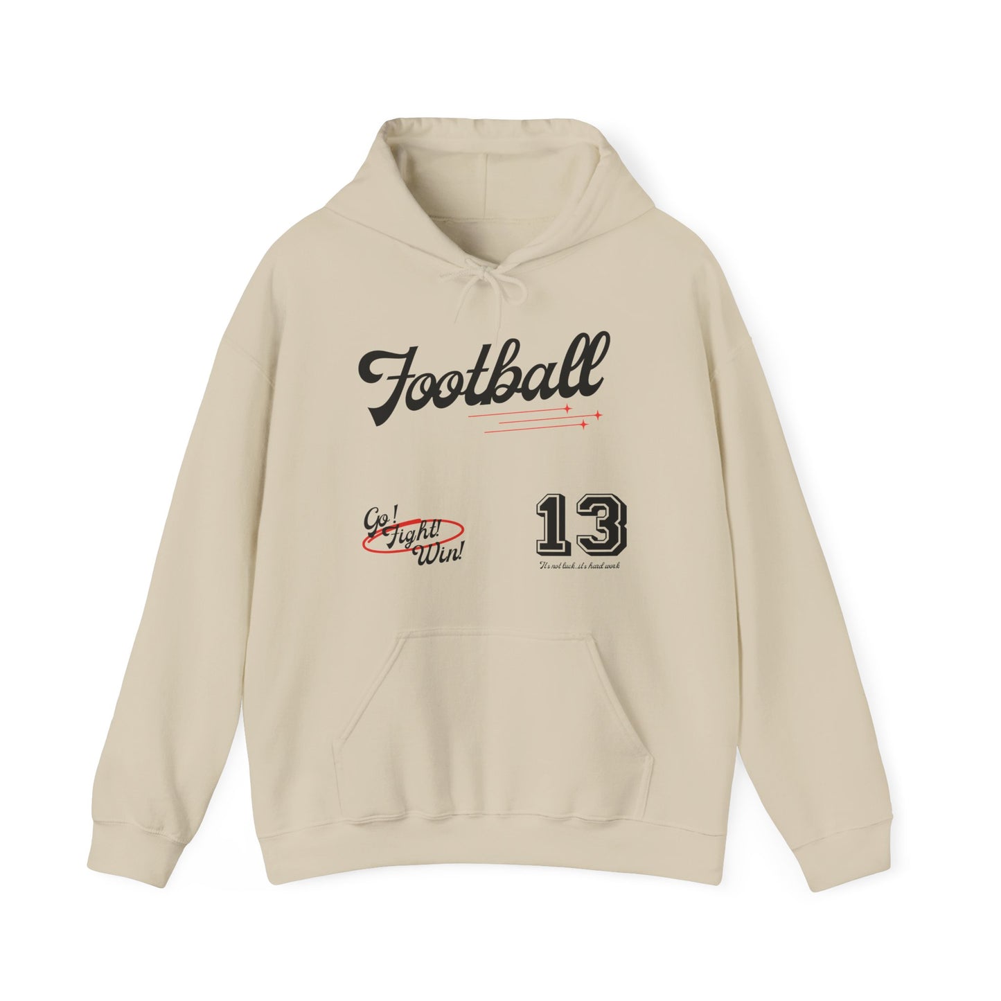 Football Gameday Hoodie, Trendy Graphic Sweatshirt , Sports Fan Gear - Unisex Hoodie, Fan Apparel, Game Day Attire, Athletic Outerwear