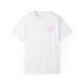 Coquette Soft Girl Comfort Colors Tee | With Cherry on Top, Pink Girly Bow Tshirt, Front & Back Graphic