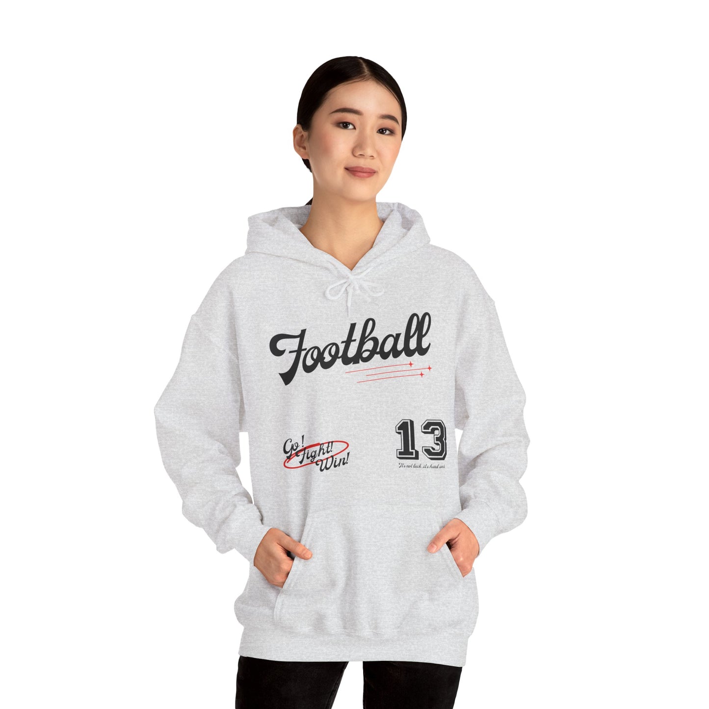 Football Gameday Hoodie, Trendy Graphic Sweatshirt , Sports Fan Gear - Unisex Hoodie, Fan Apparel, Game Day Attire, Athletic Outerwear