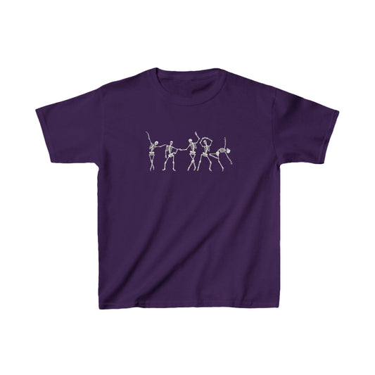 Dancing Skeletons Youth Halloween T-shirt