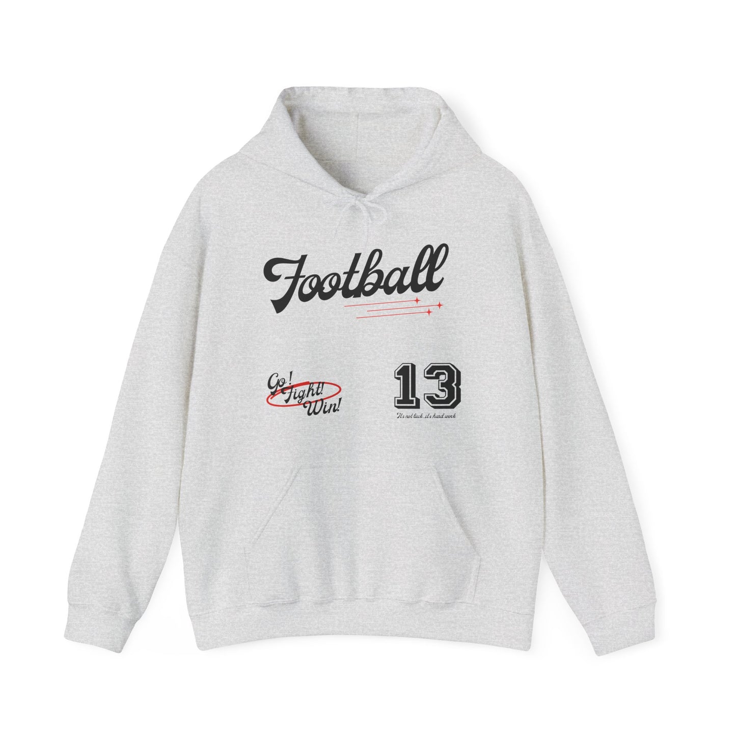 Football Gameday Hoodie, Trendy Graphic Sweatshirt , Sports Fan Gear - Unisex Hoodie, Fan Apparel, Game Day Attire, Athletic Outerwear