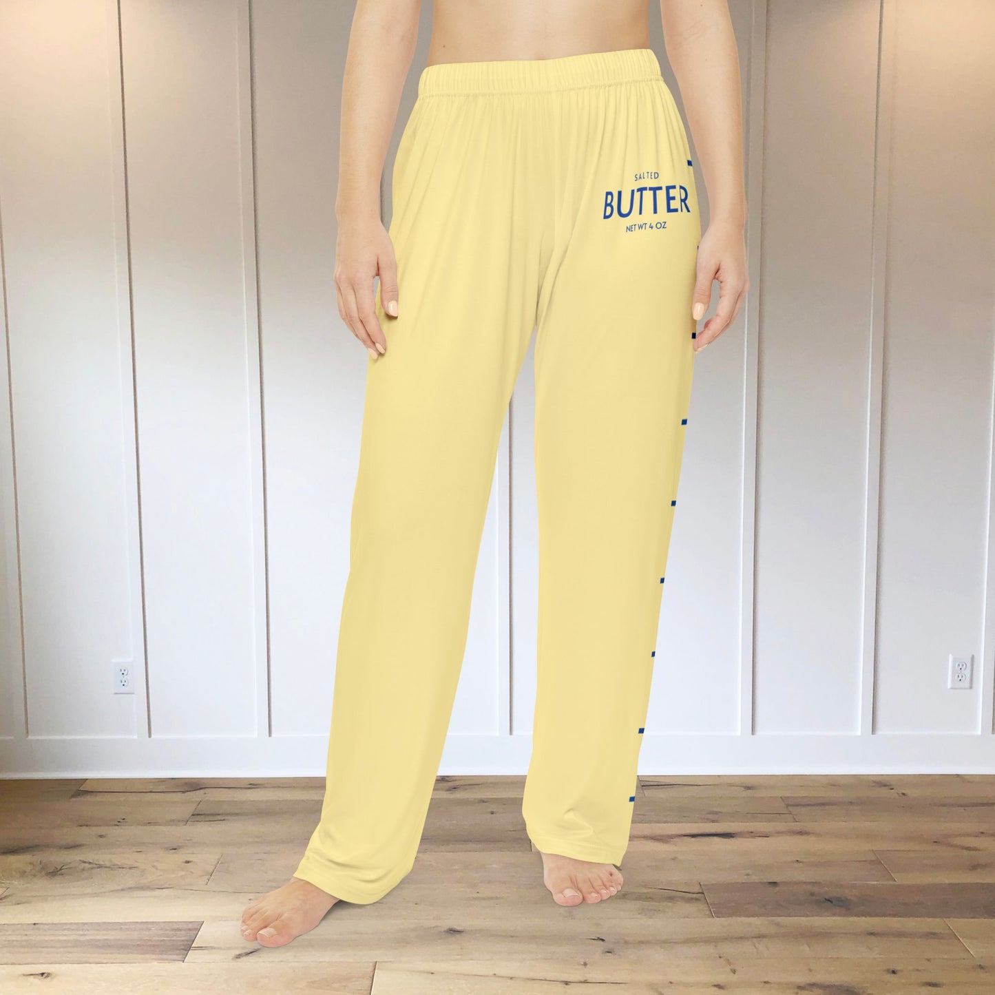 Butter Pants, Funny PJ Pants for Bakers, Foodies, Cookie Makers, Women's Pajama Pants