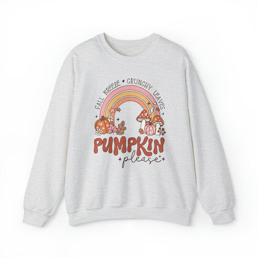 Pumpkin Please | Fall Crewneck Sweatshirt