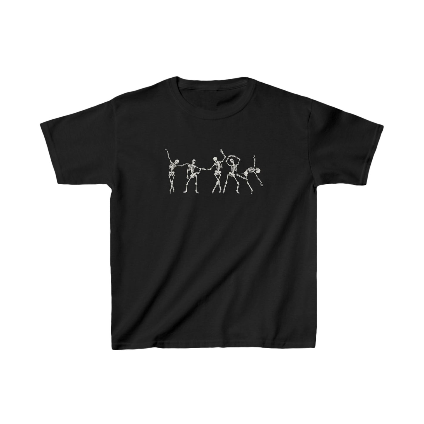 Dancing Skeletons Youth Halloween T-shirt