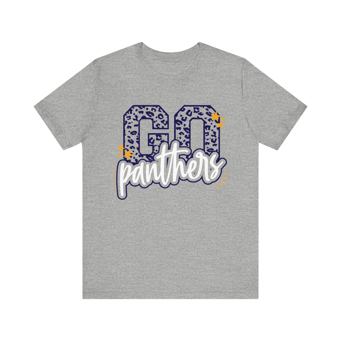 Go Panthers Cheetah Game Day Tee