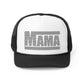 Checkered Mama Trucker Style Hat, Mama Trucker Hat