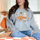 Pumpkin Spice Retro Crewneck Sweatshirt