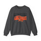 Cincinnati Bengals Crewneck, Double Sided Print Cincy Football Sweatshirt, Groovy Retro Vibes!