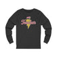 Teacher Long Sleeve Tee, Lightning Bolt Teacher Tshirt