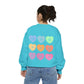 Self Love Club Comfort Crew Crewneck Sweatshirt, Self Love Club Candy Hearts Positivity Crewneck