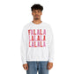 Falalalala Simple Minimalist Christmas Crewneck Sweatshirt