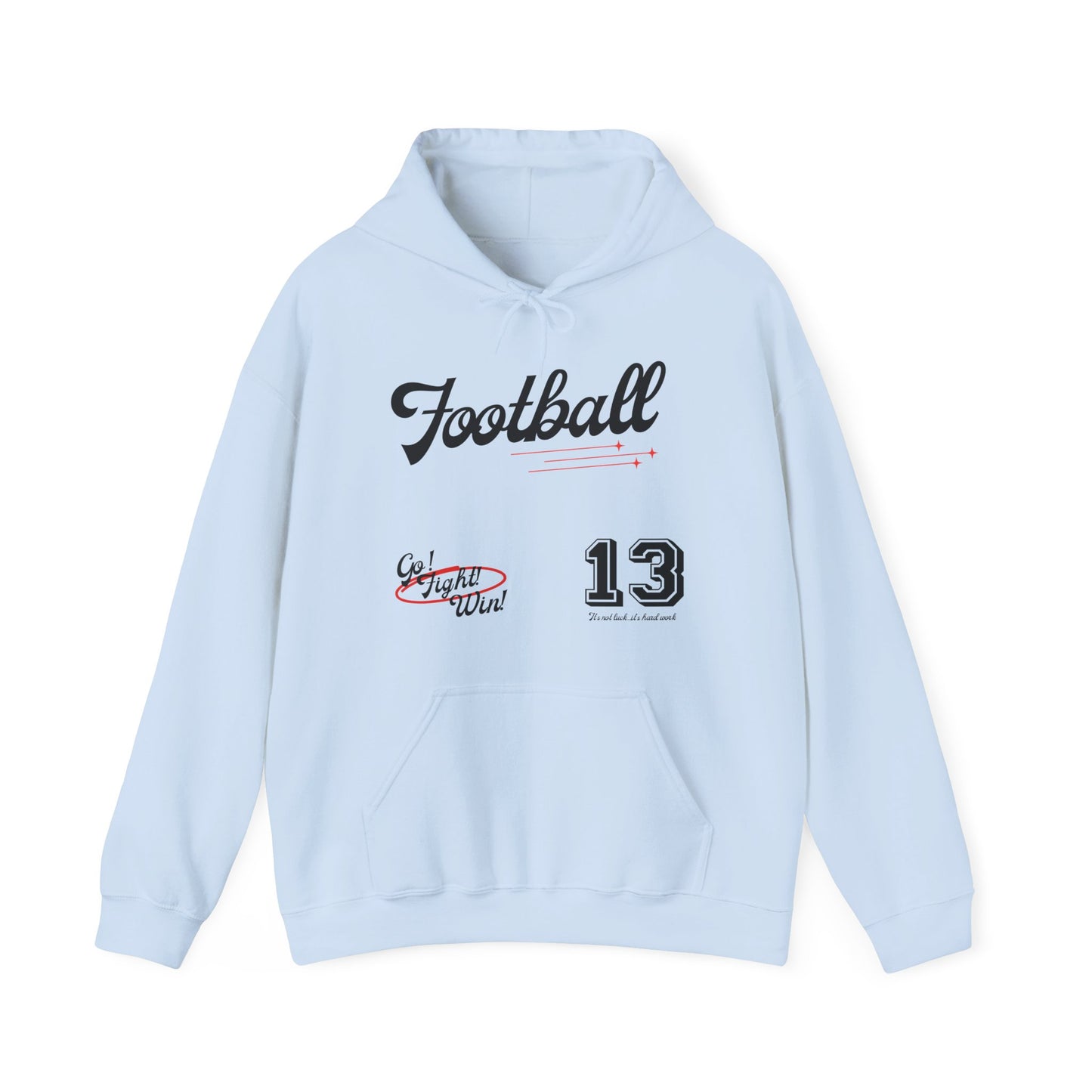 Football Gameday Hoodie, Trendy Graphic Sweatshirt , Sports Fan Gear - Unisex Hoodie, Fan Apparel, Game Day Attire, Athletic Outerwear