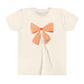 Edison Chargers Bow YOUTH T-Shirt | Script Edison Bow