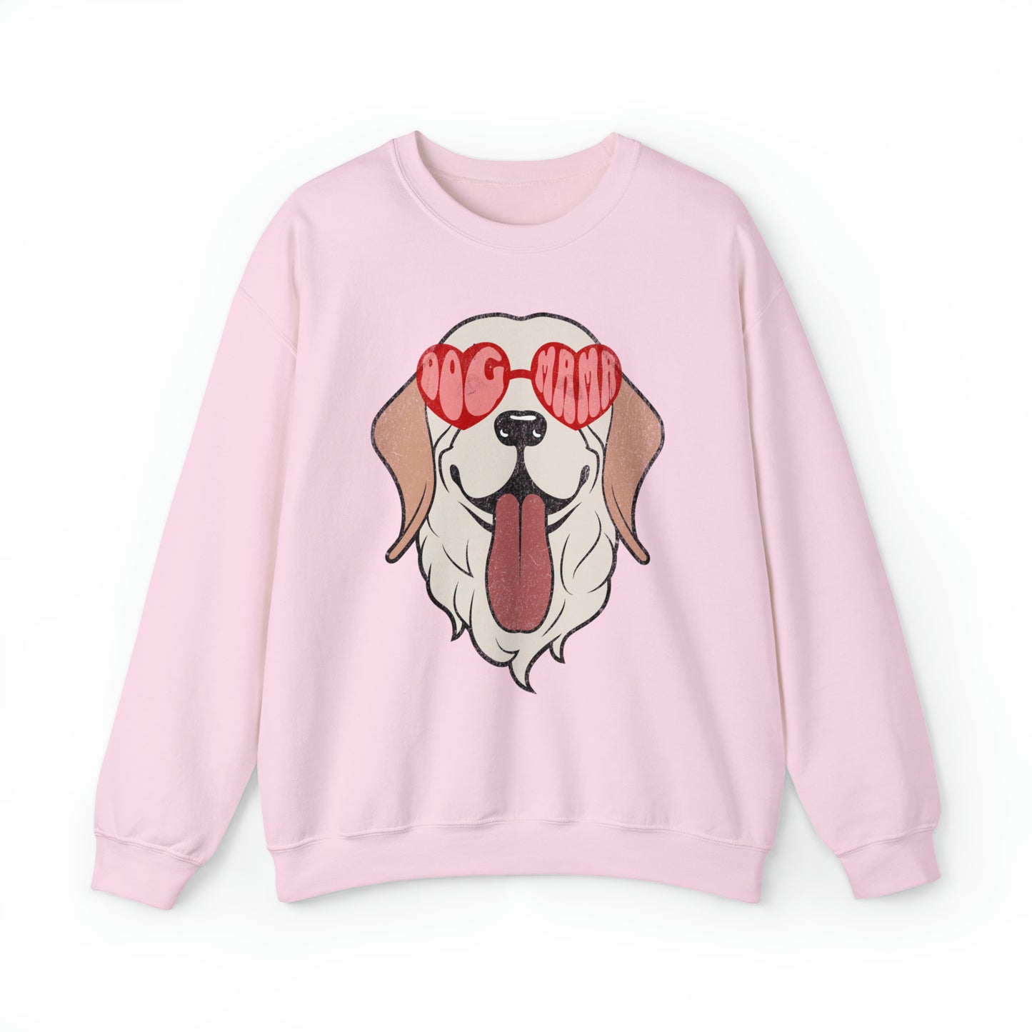 Dog Mama Sweatshirt | Golden Retriever Mom, Dog Lover Crewneck