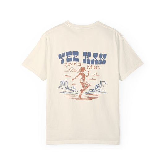 Yee Haw State of Mind, Western Comfort Colors Tee, Trendy Cowgirl Aesthetic Tshirt