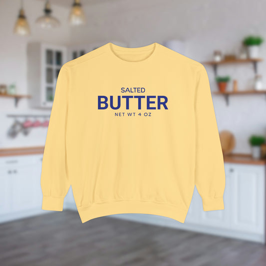 Butter Crewneck Sweatshirt, Funny Baking Shirt, Comfort Colors Pullover