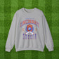 Cincinnati Soccer Crewneck Sweatshirt, Vintage Inspired FC Futbol Game Day Pullover