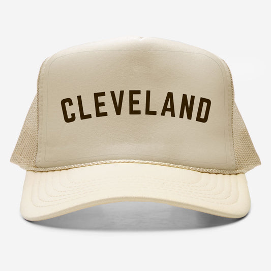 Cleveland Embroidered Trucker Hat, Game Day Style