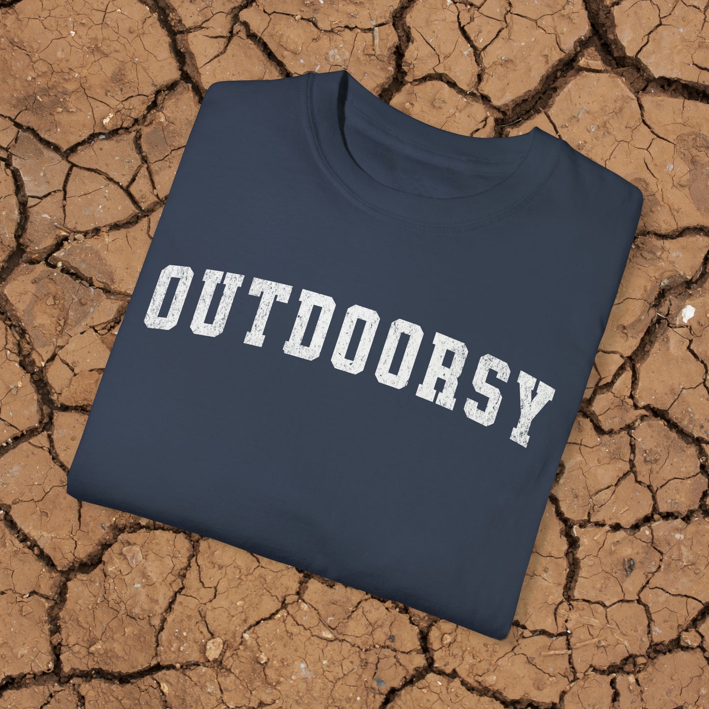 Outdoorsy Comfort Colors Tee, Simple Tshirt for Hiking, Camping, Adventure Lovers