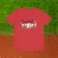 Baseball Mom T-Shirt – Cheetah Leopard Game Day Graphic Tee for Sports Moms