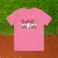 Baseball Mom T-Shirt – Cheetah Leopard Game Day Graphic Tee for Sports Moms