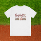 Baseball Mom T-Shirt – Cheetah Leopard Game Day Graphic Tee for Sports Moms